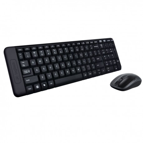 Combo Logitech MK220 Inalámbrico Negro
