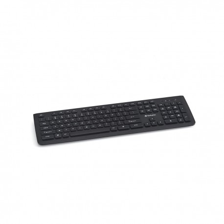 Teclado Slim Alámbrico Verbatim Negro