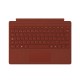 Funda con teclado Surface Pro 7 rojo