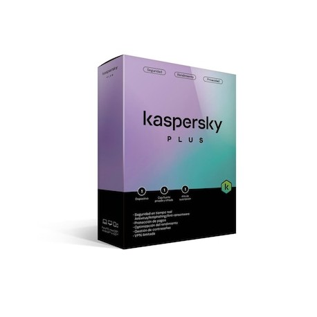 Kaspersky plus 3 dispositivos 1 año