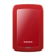 Disco duro Adata 1TB rojo HV300