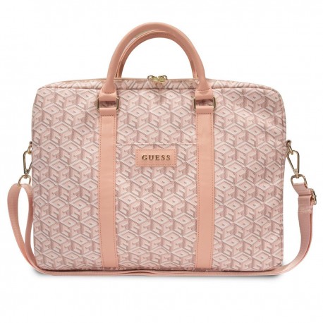 Portalaptop Guess G cube rosa 16'