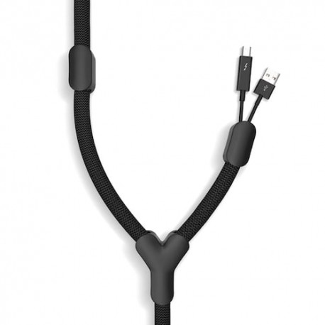 Cubre Cables 3 mts. Color negro