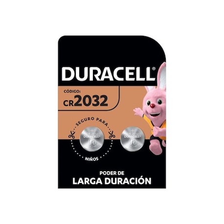 Pila Duracell 2032 C/2 Piezas Lithium