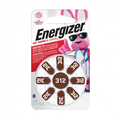 Pila Ha 312 8 piezas Energizer