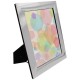 Portarretrato QUADRUM plata bisel exterior 5x7