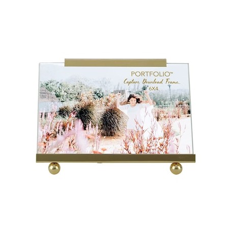 Portarretrato Portfolio 17.78x12.7cm de metal rosa gold