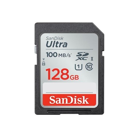 Tarjeta Sandisk SD 128GB SDSDUNR-GN