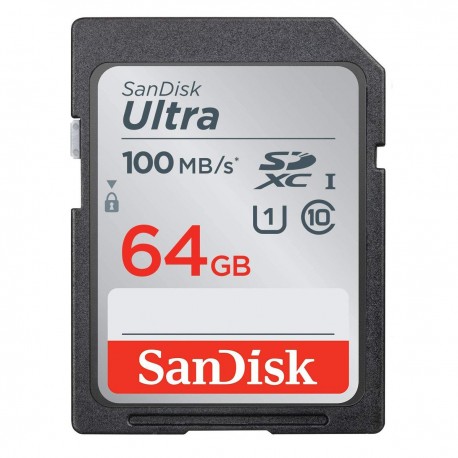 Tarjeta Sandisk Ultra SD 64 GB SDSDUNR-GN6