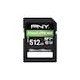 Tarjeta de memoria PNY 512 GB SD elite x pro