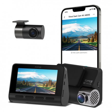 Cámara para auto con GPS 4K UHD A800S-1
