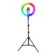 Aro de Luz RGB C/Tripie Extra Largo