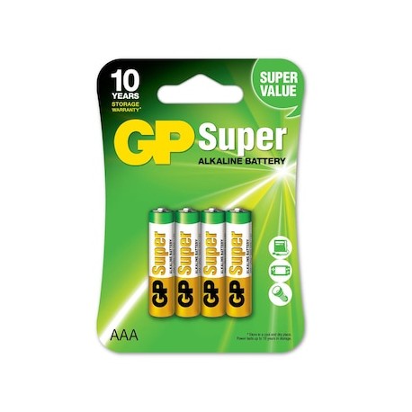 Pila GP Batteries AAA (4 pilas)
