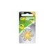 Pila GP Batteries para aparatos auditivos ZA10 1.45 V (6 pilas)