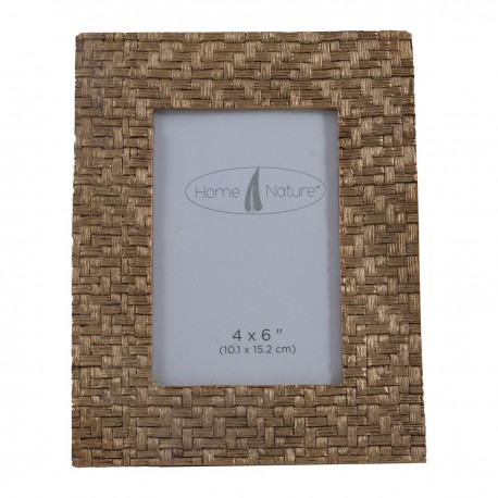 Home Nature portarretrato woven color café 4*6'