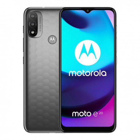 Motorola E20 32GB Gris Telcel R9