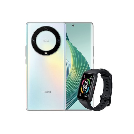 Honor Magic5 Lite 5G 128GB Plata Telcel R9 + Band 6