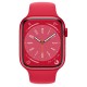 Apple Watch S8 45 mm aluminio rojo