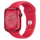 Apple Watch S8 45 mm aluminio rojo