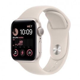 Apple Watch SE 40 mm aluminio blanco estelar