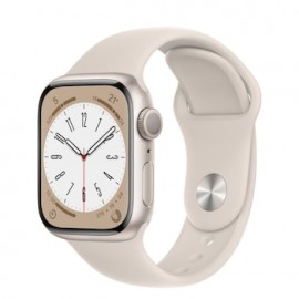Apple Watch S8 41 mm Aluminio Blanco Estelar