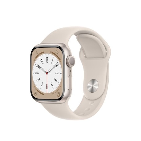 Apple Watch S8 41 mm Aluminio Blanco Estelar