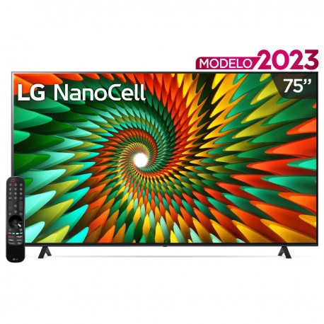 Pantalla LG 75 pulgadas 4K 75NANO77SRA