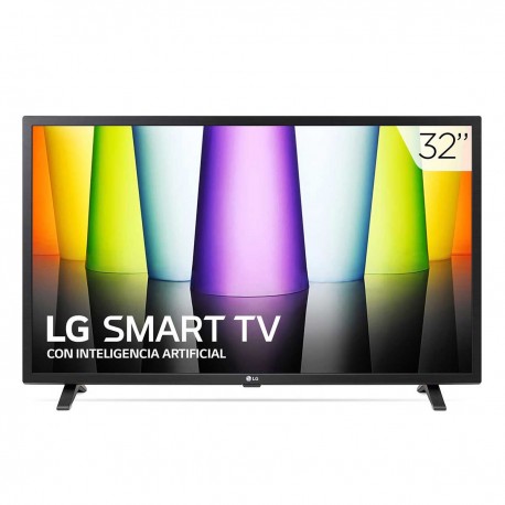 Pantalla AI ThinQ LG 32 Pulgadas Smart TV HD 32LQ630BPSA