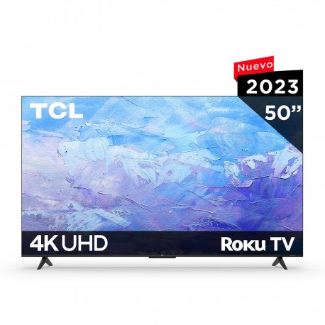 Pantalla TCL 50 pulgadas 4k UHD Roku TV 50s453