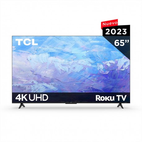 Pantalla TCL 65 pulgadas 4K UHD Roku TV 65S453