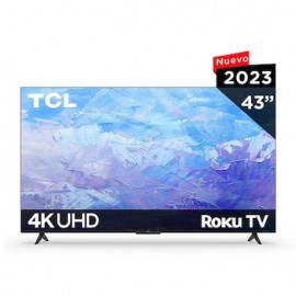 Pantalla TCL 43 pulgadas 4k UHD Roku TV 43s453