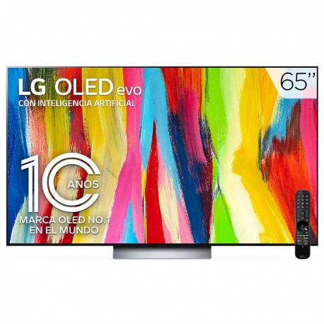 Pantalla LG OLED TV Evo 65 Pulgadas 4K SMART TV con ThinQ AI