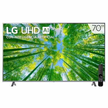 Pantalla LG UHD TV AI ThinQ 70 Pulgadas 4K SMART TV