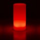 Lámpara LED Bytech cilíndrica con control remoto multicolor