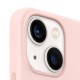 Funda iPhone 13 Rosa Silicón C/Mags