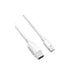 Cable Tipo C A Lightning 2A 1M Bco