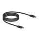 Cable MOTOROLA Tipo C A Tipo C 1M Negro