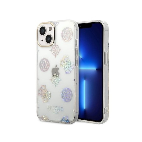 Funda Iphone 14 Pro Electroplated blanca