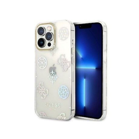 Funda Iphone 14 Pro Max Electroplated blanca
