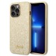 Funda Iphone 14 Pro Glitter Flakes dorada