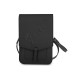 Funda Wallet Guess Saffiano Logo Vintage Negro