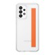 Funda Samsung Galaxy A33 Silicone Cover con Strap Transparente