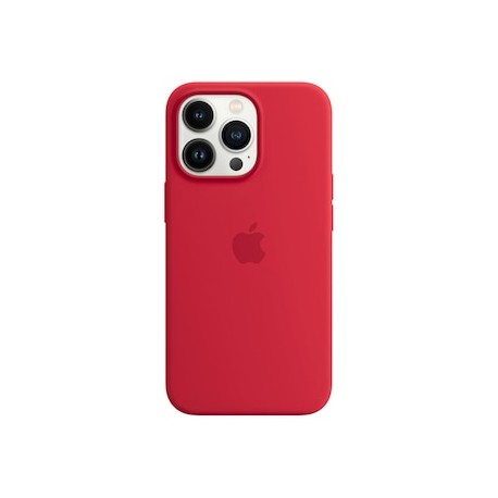 Funda iPhone 13 Pro-Rojo Silic C/Ma