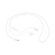 Audífono Alámbrico In Ear Usb Tipo-C Blanco