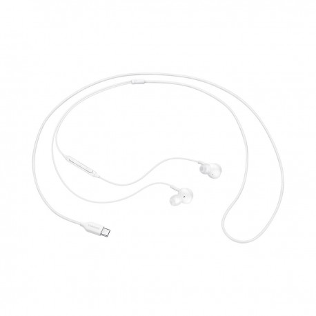 Audífono Alámbrico In Ear Usb Tipo-C Blanco