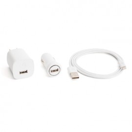 Cargador Casa+Auto+Cable Light Griffin