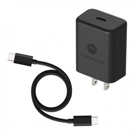 Cargador 30w con CableTipo C Motorola Turbopower
