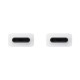 Cable Usb de Tipo-C A Tipo-C Samsung 1.8m 5a Blanco