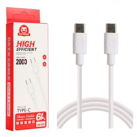 Cable tipo C a tipo C alta eficiencia