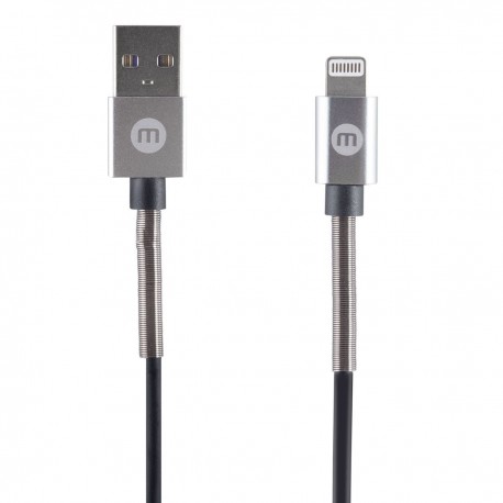 Cable Mobo Twist Lightning Negro 1M